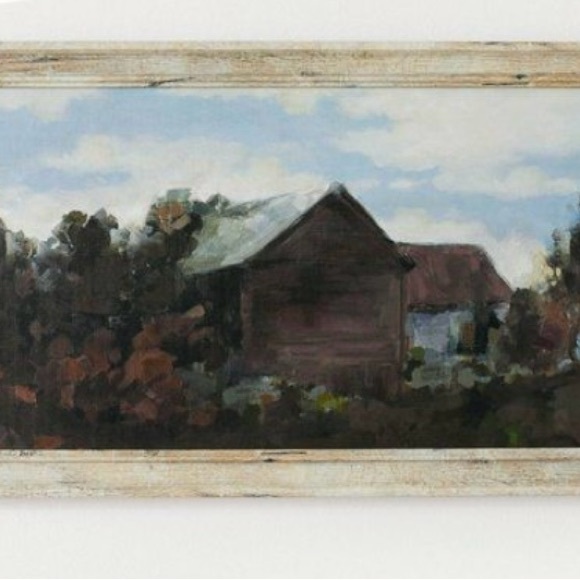 Studio McGee House Amidst The Trees Framed Canvas 16" x 10" - Picture 13 of 13